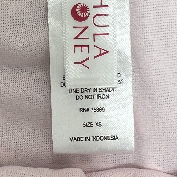 NWT Hula Honey Bikini Bottoms XS Juniors Star Struck Strappy Sides Cheeky - Picture 8 of 9